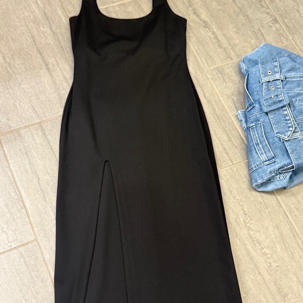 Black Dress mid length